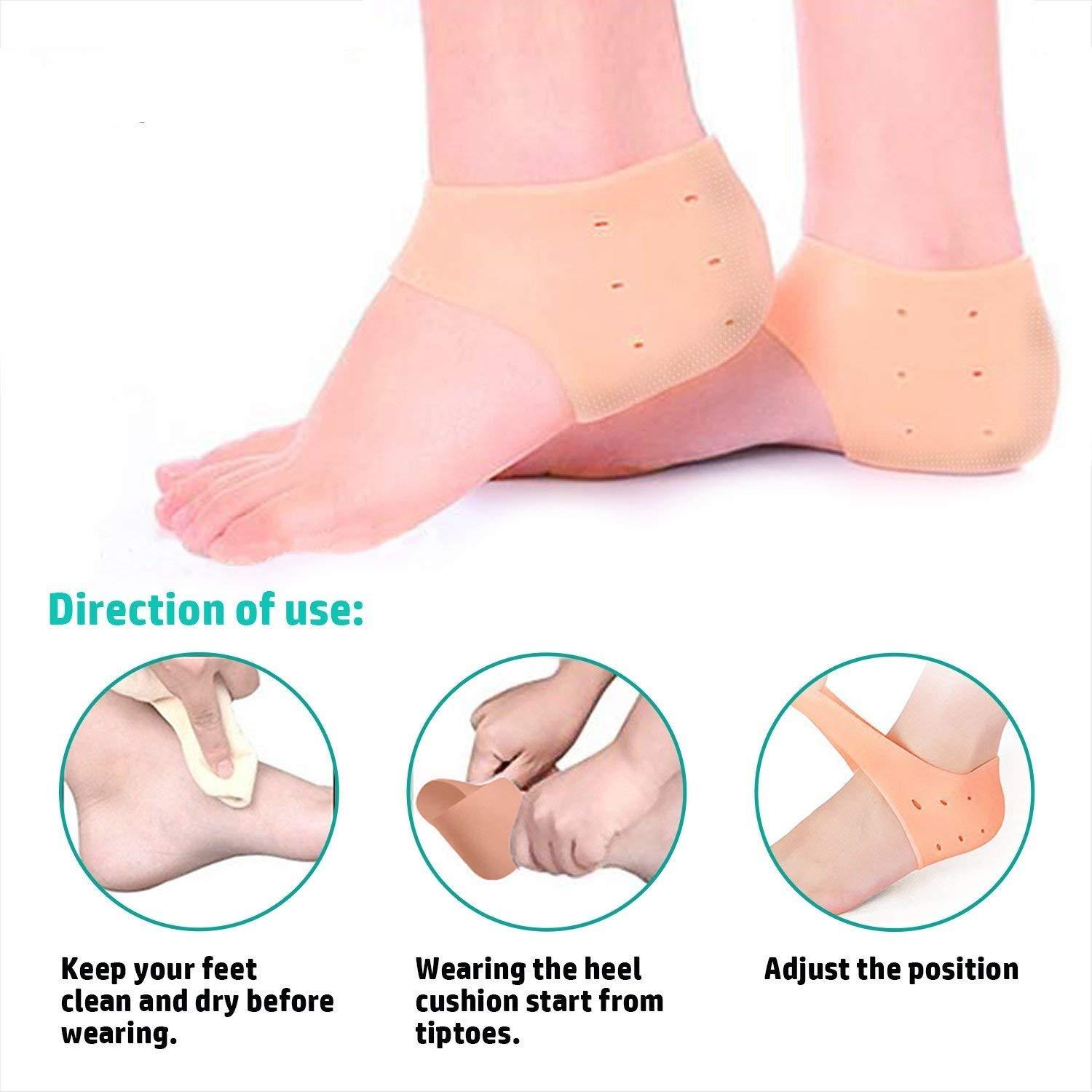 SILICONE SOCKS FOR PAIN RELIEF 1 PAIR