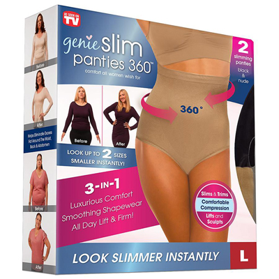 GENIE SLIM PANTIES 360 â€“ BROWN